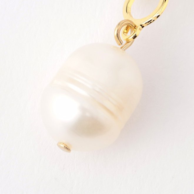 双喜 PEARL PIERCED EARRINGS 詳細画像 ゴールド 2