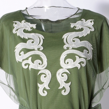 TULLE APPLIQUE　ドレス 詳細画像