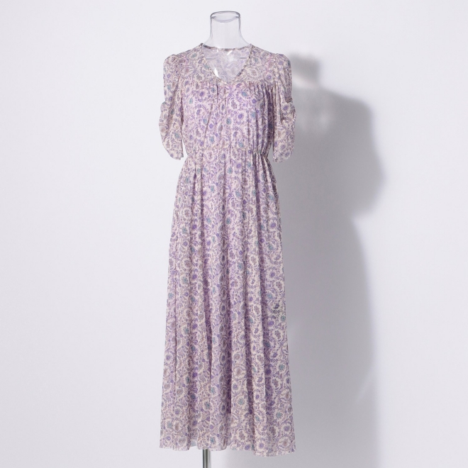 -confiture- VARIOUS PRINTED DRESSES 詳細画像 パープル系マルチ 4