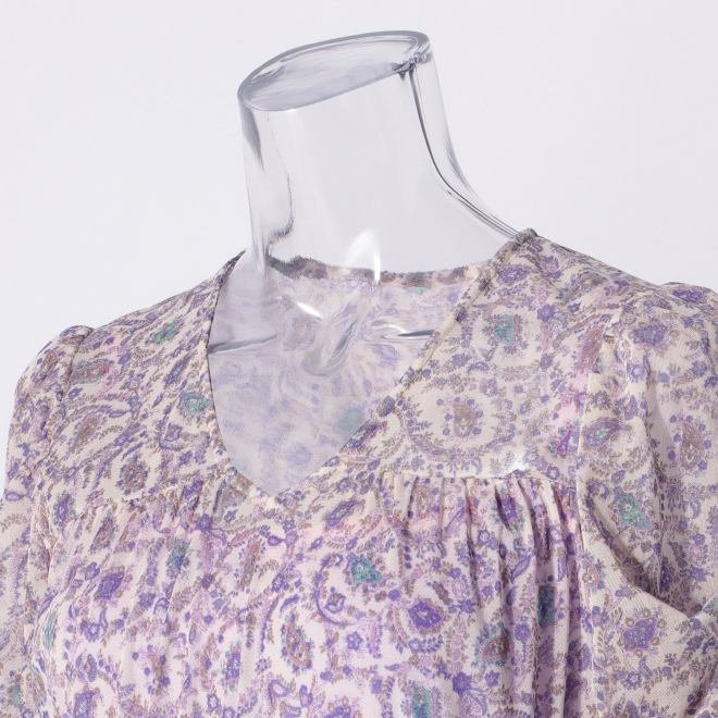 -confiture- VARIOUS PRINTED DRESSES 詳細画像 パープル系マルチ 7