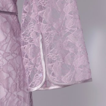 【DRESS COLLECTION】 マウンテン柄レースマーメイド ドレス 詳細画像