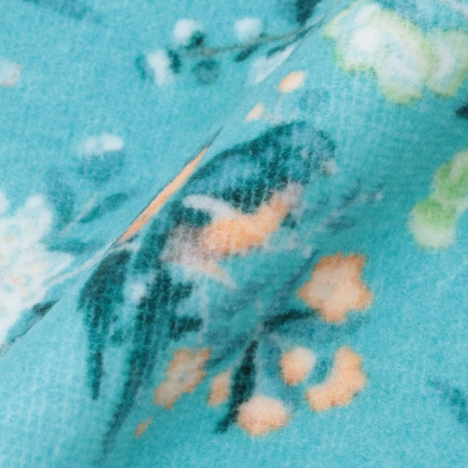 BEAUTIES OF NATURE PRINTED ON HANDKERCHIEF　 詳細画像 ブルー 5