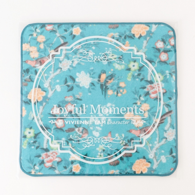 BEAUTIES OF NATURE PRINTED ON HANDKERCHIEF　 詳細画像 ブルー 6