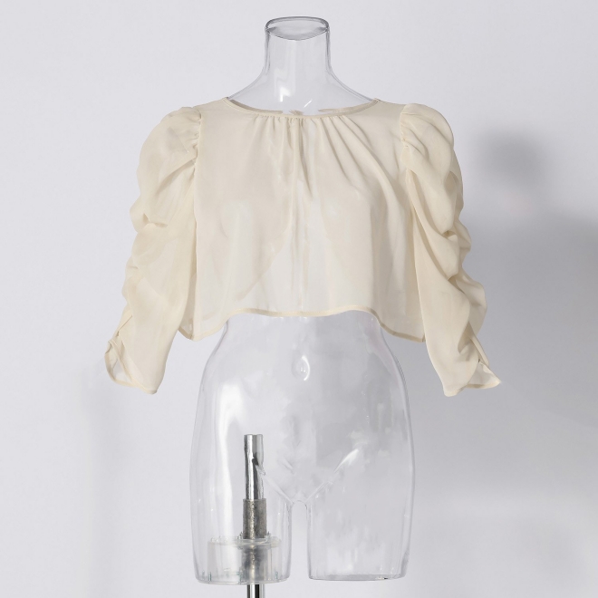 CHIFFON HAORI　ブラウス 詳細画像 ベージュ 1