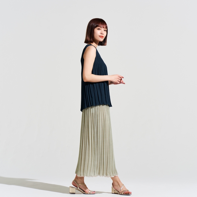 REVERSIBLE PLEATS　スカート 詳細画像 ベージュ 4