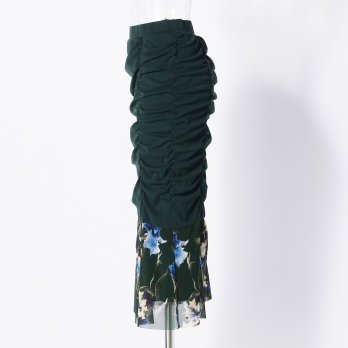 IRIS PRINT NETTING　スカート 詳細画像