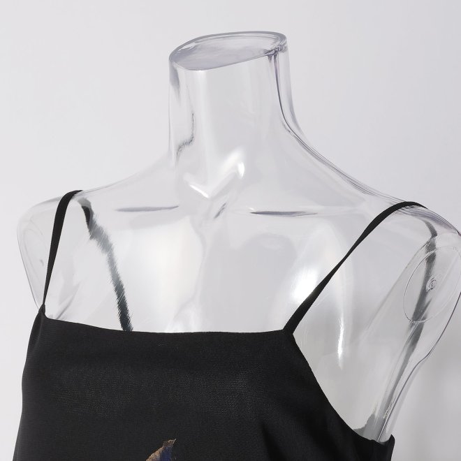 IRIS PRINT NETTING　ドレス 詳細画像 黒系マルチ 4