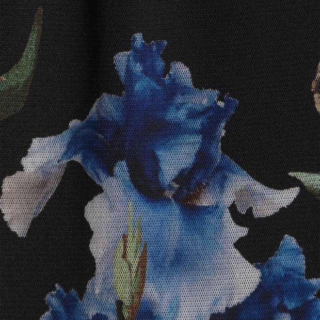 IRIS PRINT NETTING　ドレス 詳細画像 黒系マルチ 6