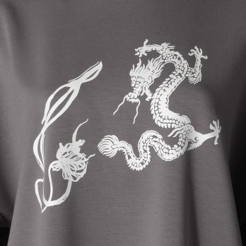 DRAGON ＆ IRIS PRINT　プルオーバー 詳細画像