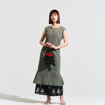 WLC シアーリブレイヤーニット　