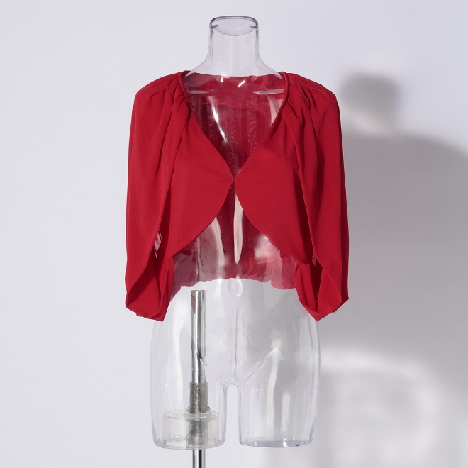 SOLID NET BOLERO 詳細画像 レッド 1