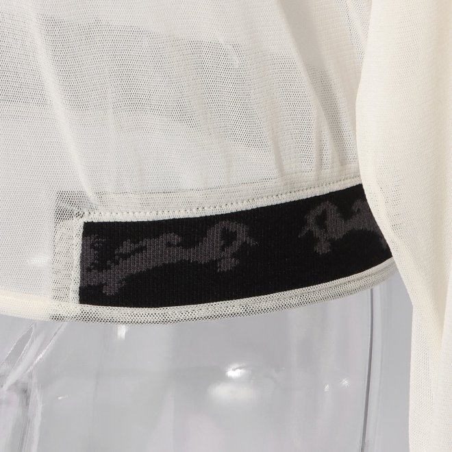 SOLID NETTING　ブルゾン 詳細画像 ホワイト 2