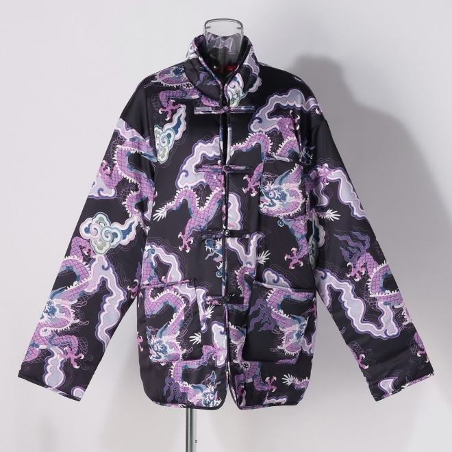 DRAGON CLOUD PRINT　ジャケット 詳細画像 パープル系マルチ 5