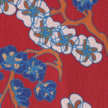 PLUM PRINT ON STRETCH NETTING　スカート 詳細画像