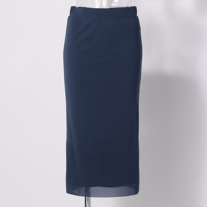 SOLID STRETCH NETTING　スカート 詳細画像 ネイビー 1