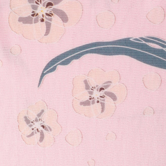PLUM PRINT ON STRETCH NETTING　ドレス 詳細画像 ライトピンク 6
