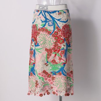 PLUM FLOWER LACE　スカート 詳細画像