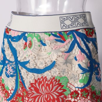 PLUM FLOWER LACE　スカート 詳細画像