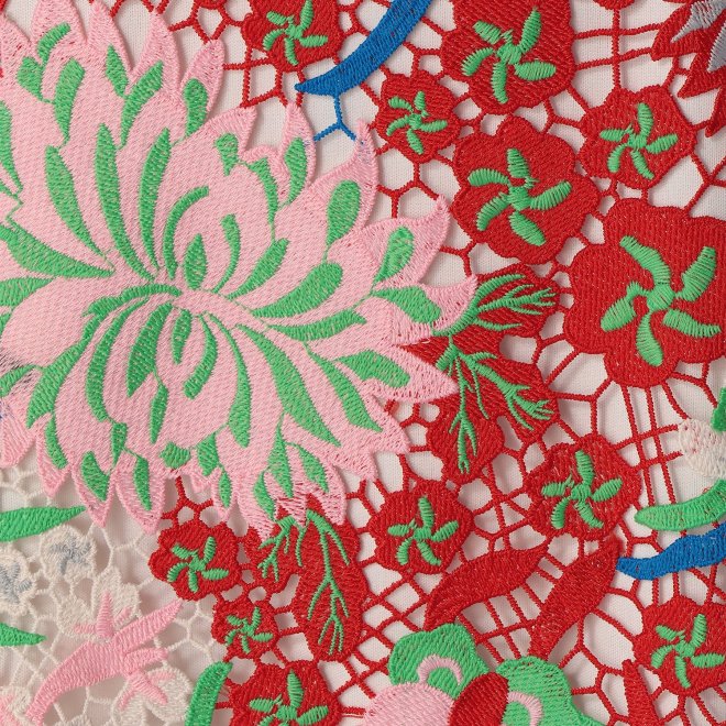 PLUM FLOWER LACE　スカート 詳細画像 白系マルチ 6