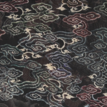 Dragon cloud print net ブラウス 詳細画像