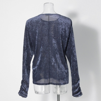 Sheer velor ブラウス 詳細画像