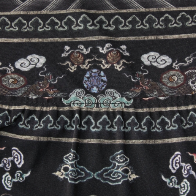 【COMING SOON】Dragon cloud print net スカート 詳細画像 黒系マルチ 10
