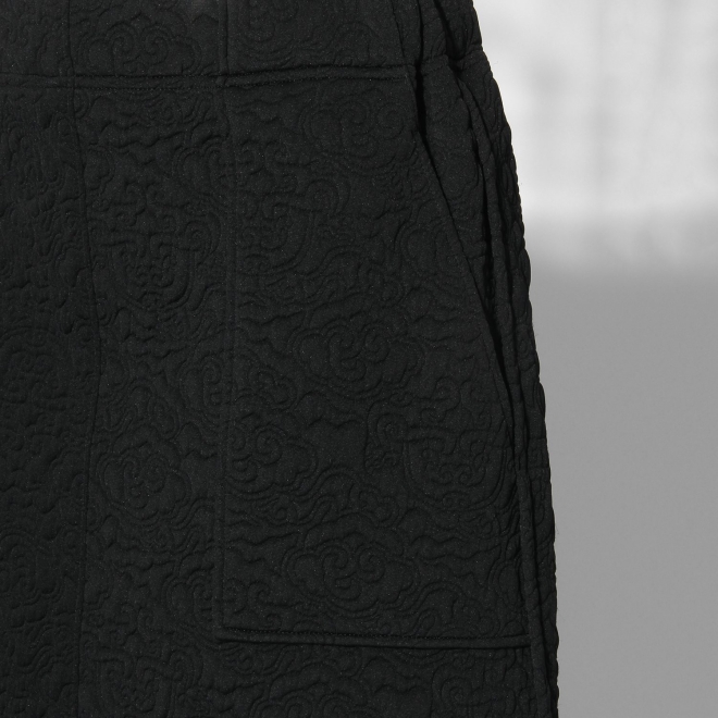 Dragon quilt jacquard スカート 詳細画像 ブラック 9