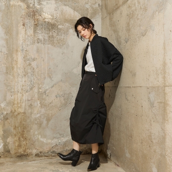 WLC サイドシャーリング スカート 詳細画像