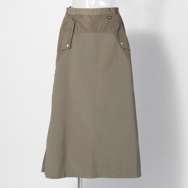 WLC サイドシャーリング スカート 詳細画像 カーキ 1