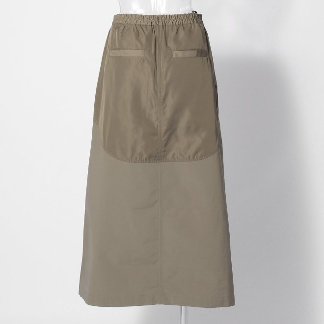 WLC サイドシャーリング スカート 詳細画像 カーキ 3