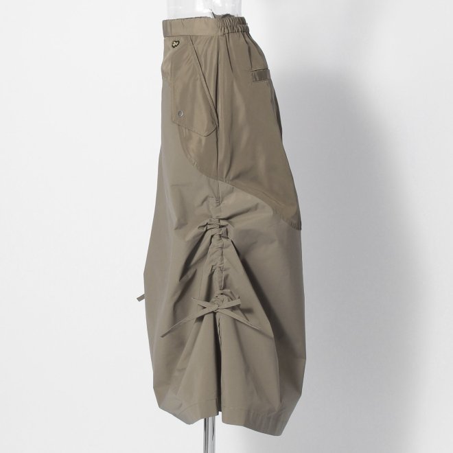 WLC サイドシャーリング スカート 詳細画像 カーキ 5