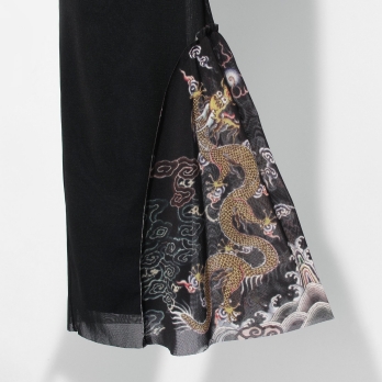 Dragon cloud print net パンツ 詳細画像