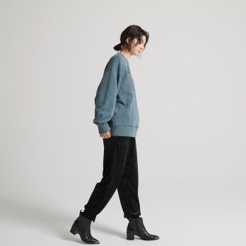 Sheer velor パンツ 詳細画像