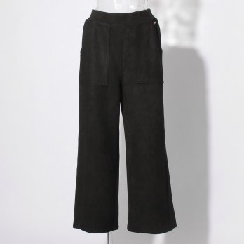 【COMING SOON】WLC スエード×リブワイドパンツ 詳細画像