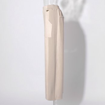 【COMING SOON】WLC スエード×リブワイドパンツ 詳細画像