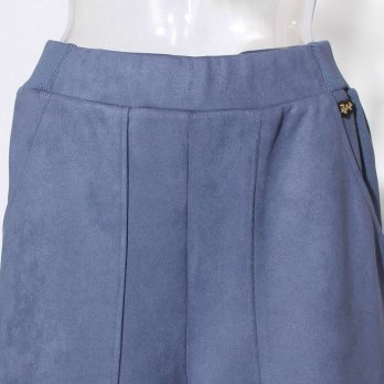 【COMING SOON】WLC スエード×リブワイドパンツ 詳細画像