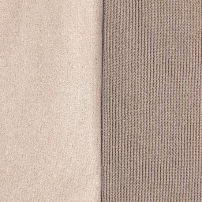 【COMING SOON】WLC スエード×リブワイドパンツ 詳細画像 ベージュ 4