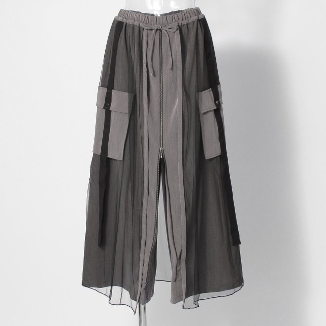 【COMING SOON】WL メッシュワーク パンツ 詳細画像 グレー 1