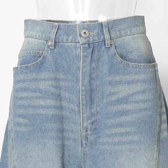 WLC wide denim パンツ 詳細画像