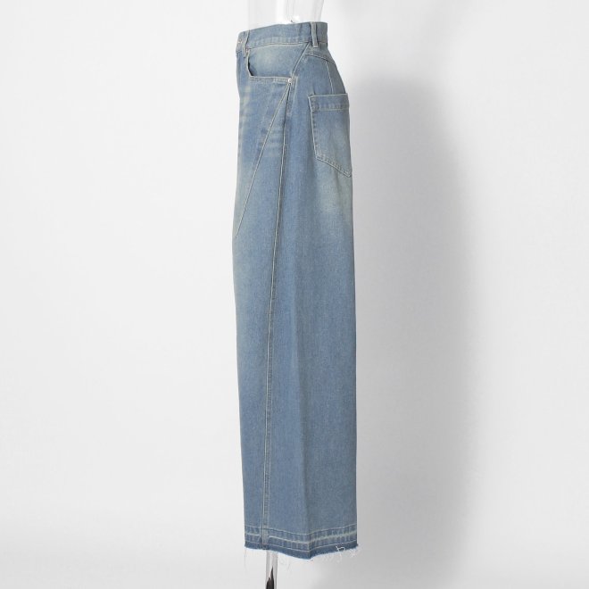WLC wide denim パンツ 詳細画像 ライトブルー 2