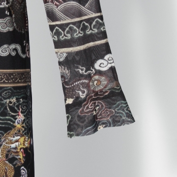 【COMING SOON】Dragon cloud print net ドレス 詳細画像
