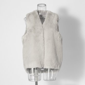 【COMING SOON】WL カラーエコファーベスト 詳細画像