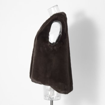 【COMING SOON】WL カラーエコファーベスト 詳細画像