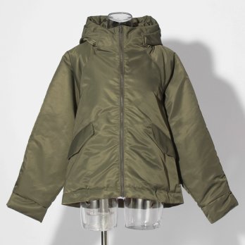 【COMING SOON】ナイロン中綿フードMA-1 詳細画像