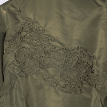 【COMING SOON】ナイロン中綿フードMA-1 詳細画像