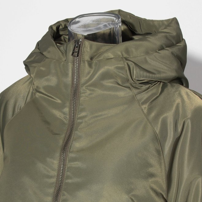 【COMING SOON】ナイロン中綿フードMA-1 詳細画像 カーキ 6