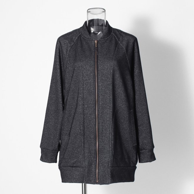 【COMING SOON】MOFU MOFU BOMBER ブルゾン 詳細画像 ブラック 1