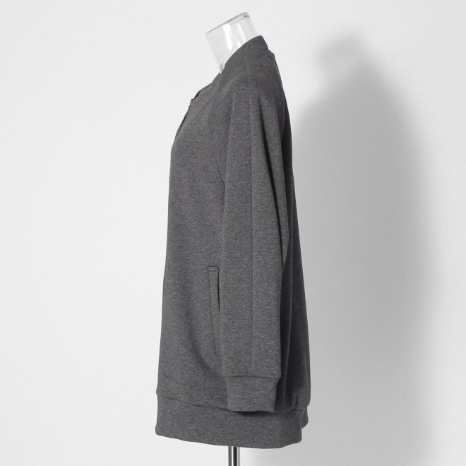 【COMING SOON】MOFU MOFU BOMBER ブルゾン 詳細画像 ライトグレー 2