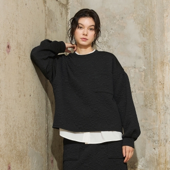 Dragon quilt jacquard プルオーバー