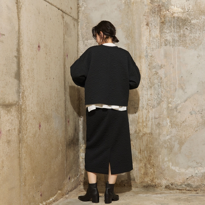 Dragon quilt jacquard プルオーバー 詳細画像 ブラック 3